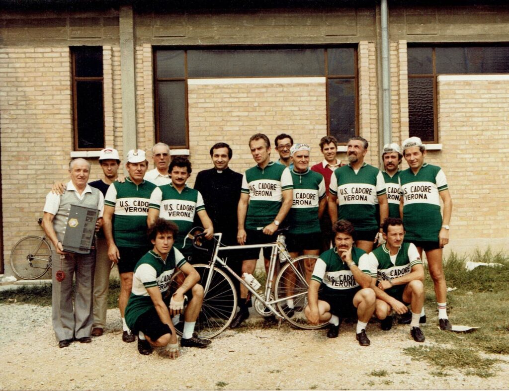 Il gruppo dei ciclisti